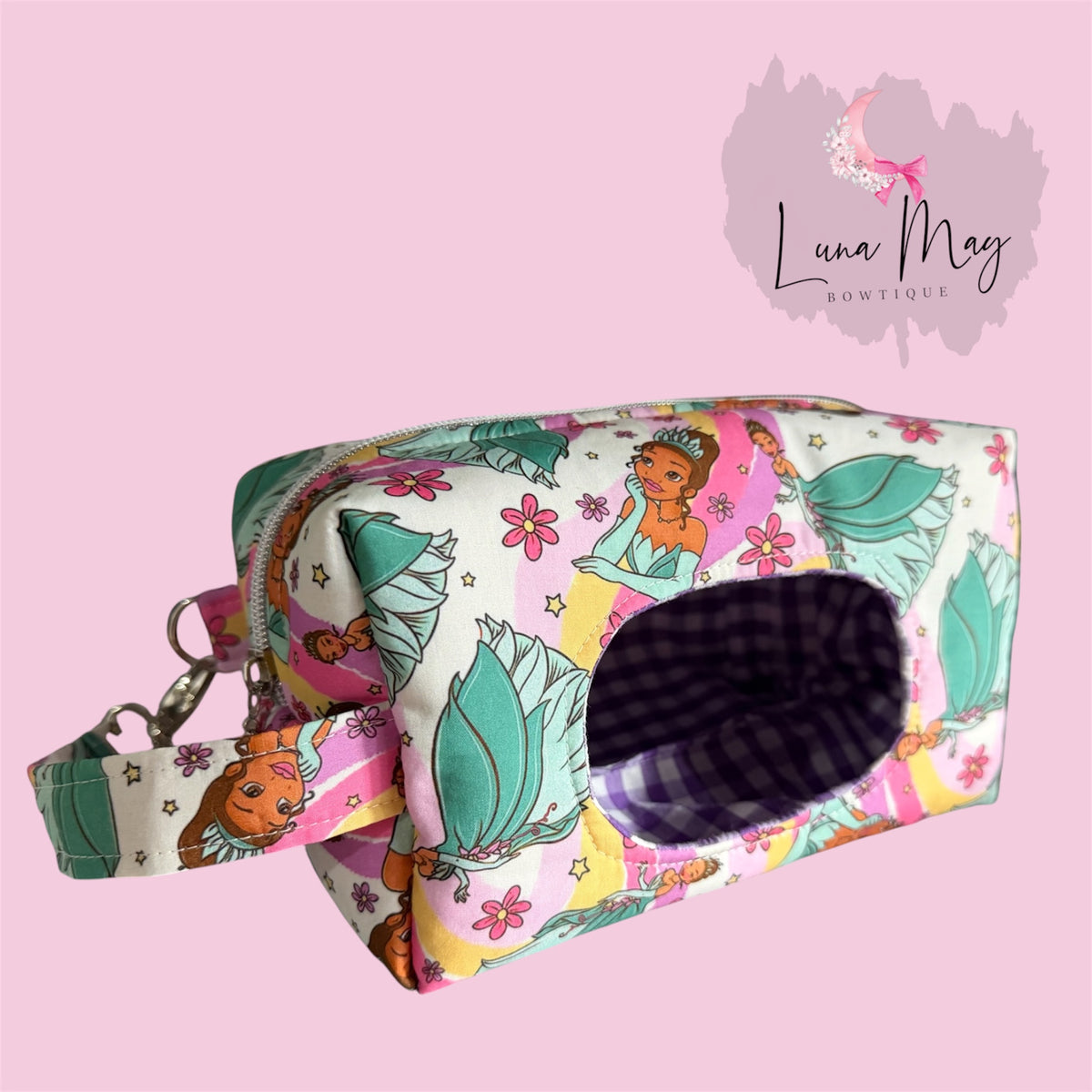 Princess T Diaper and Wipe Pouch