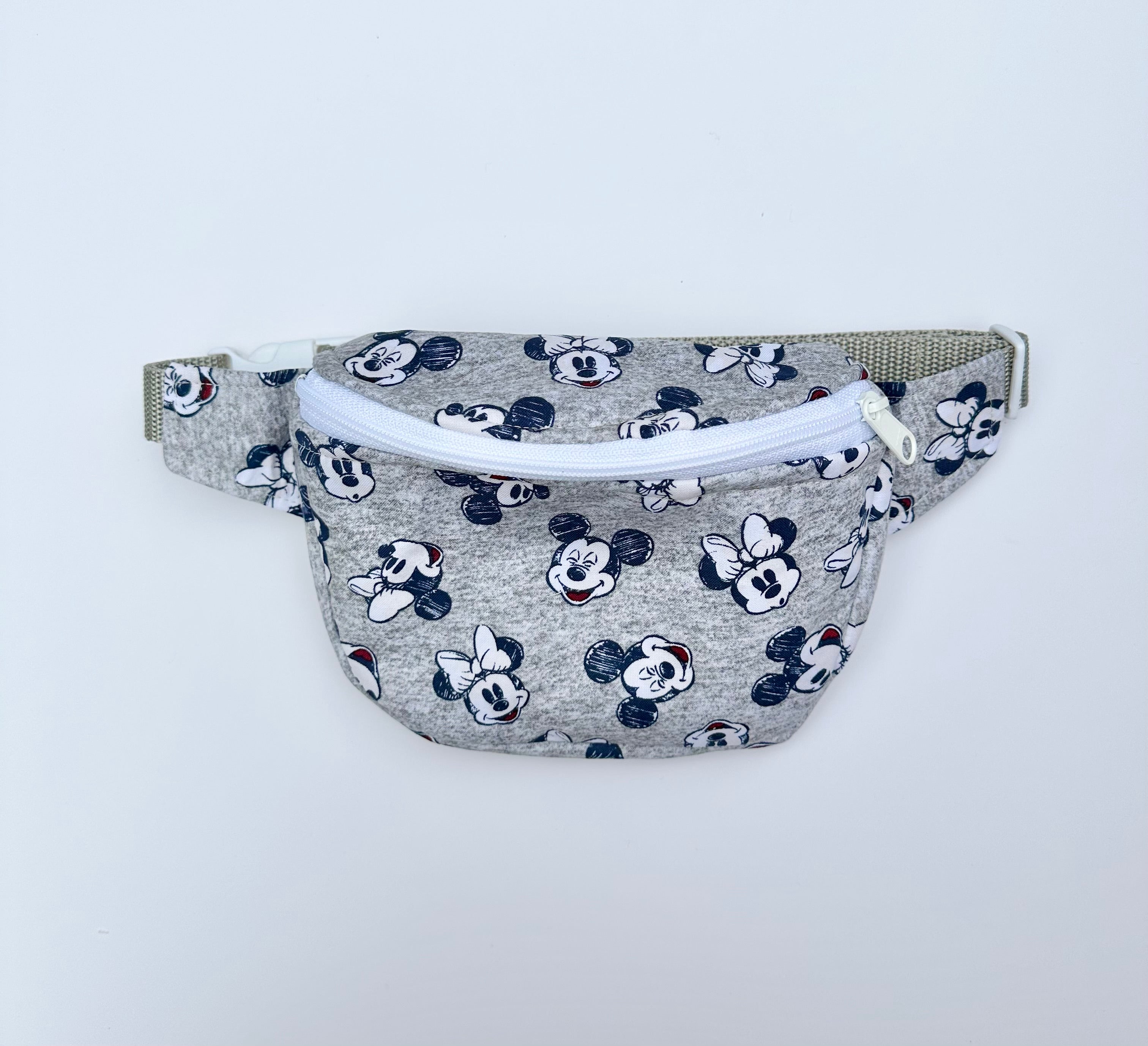 Mouse Grey Crossbody Bag (Fanny pack)