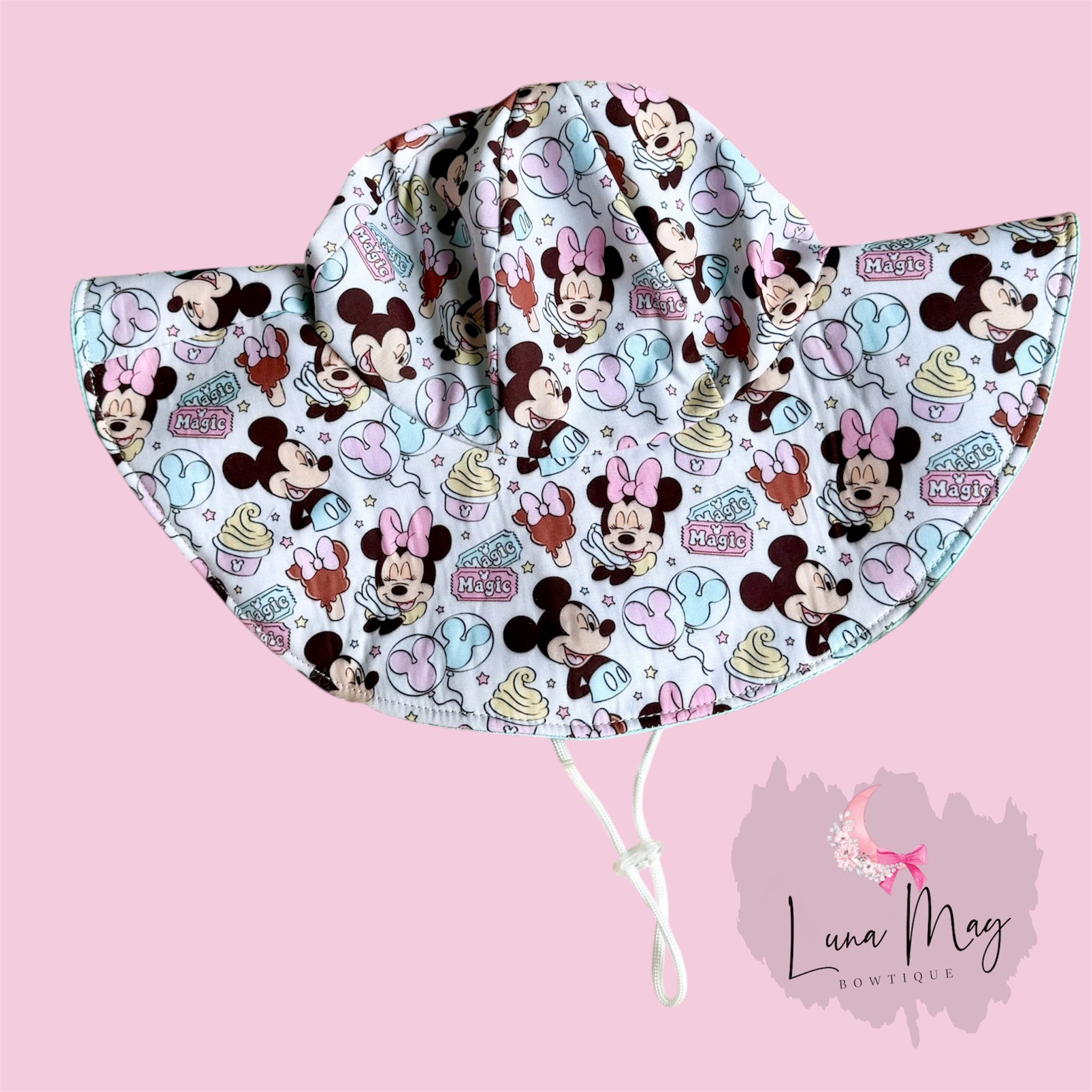 Ice Cream Magic Sun Hat - Made to Order - Ships in 2-4 weeks