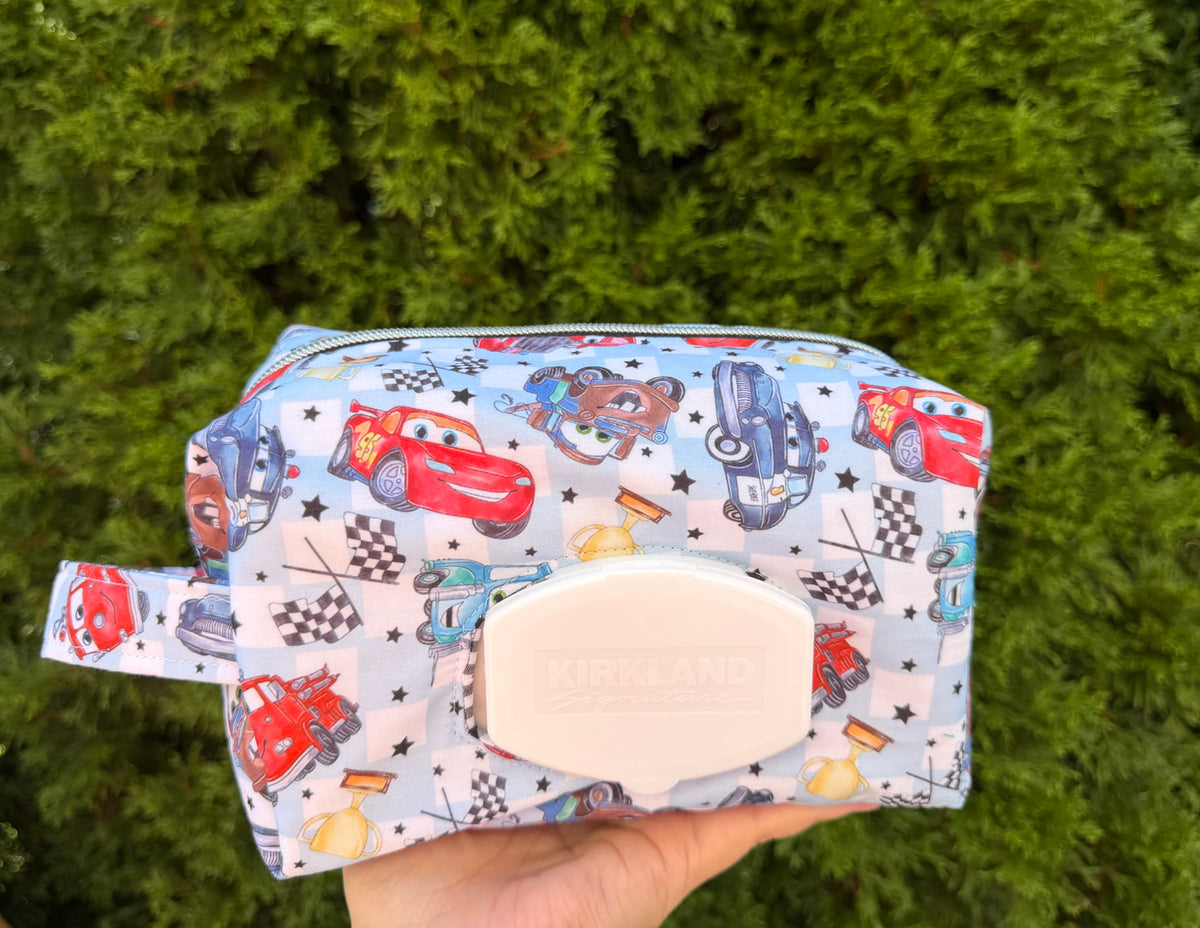 Cars Diaper and Wipe Pouch