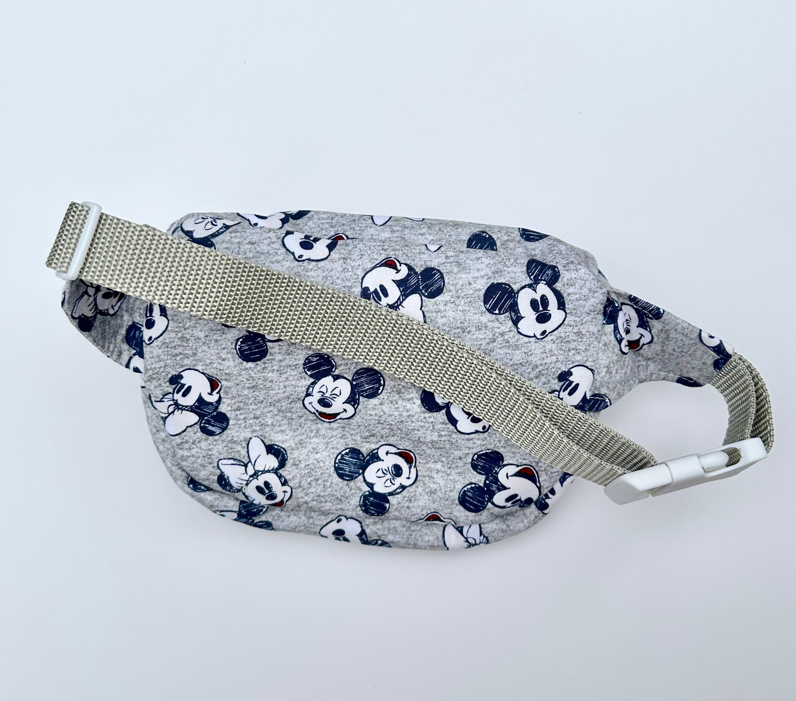 Mouse Grey Crossbody Bag (Fanny pack)