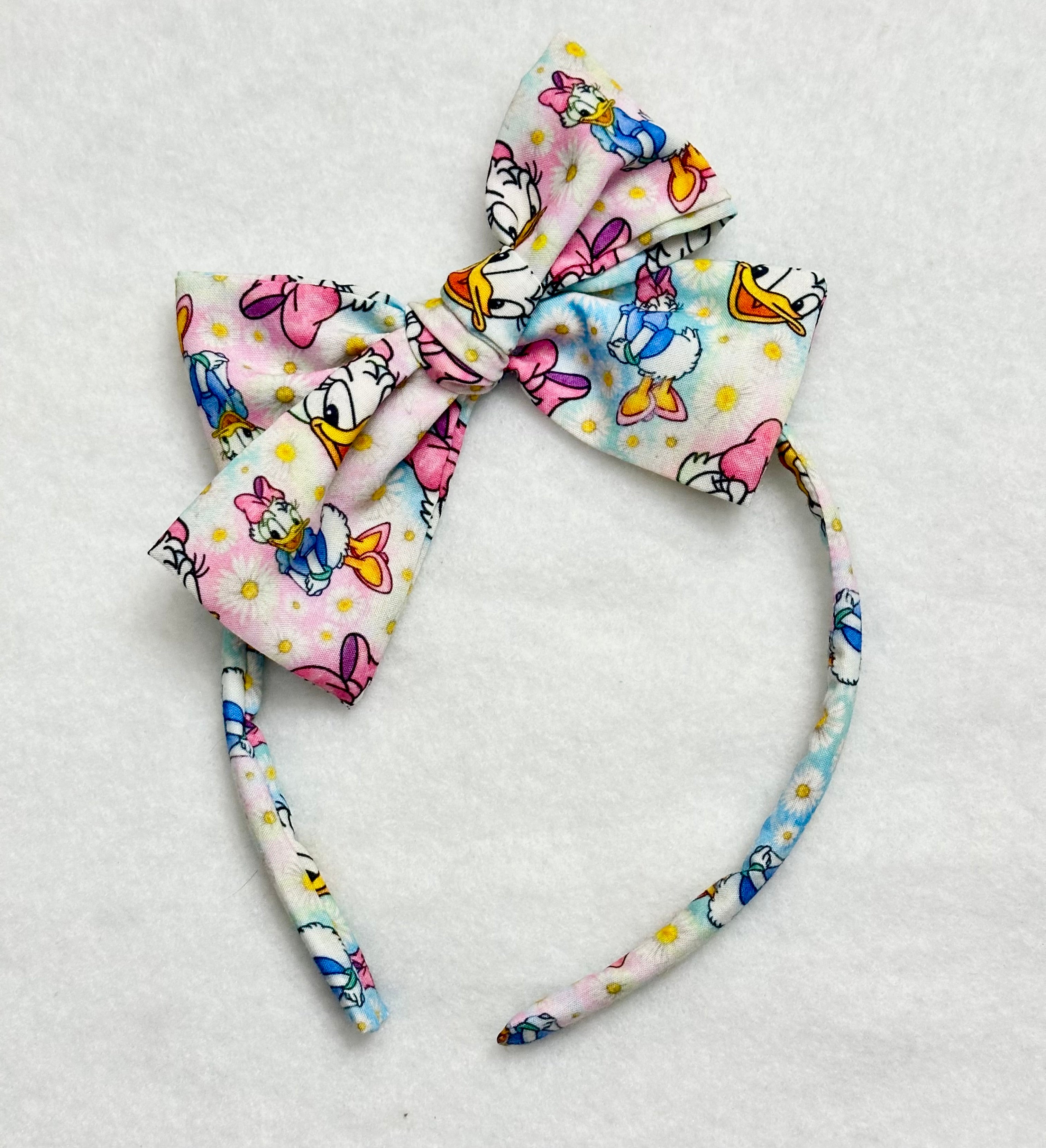 Duck Bow on a Headband