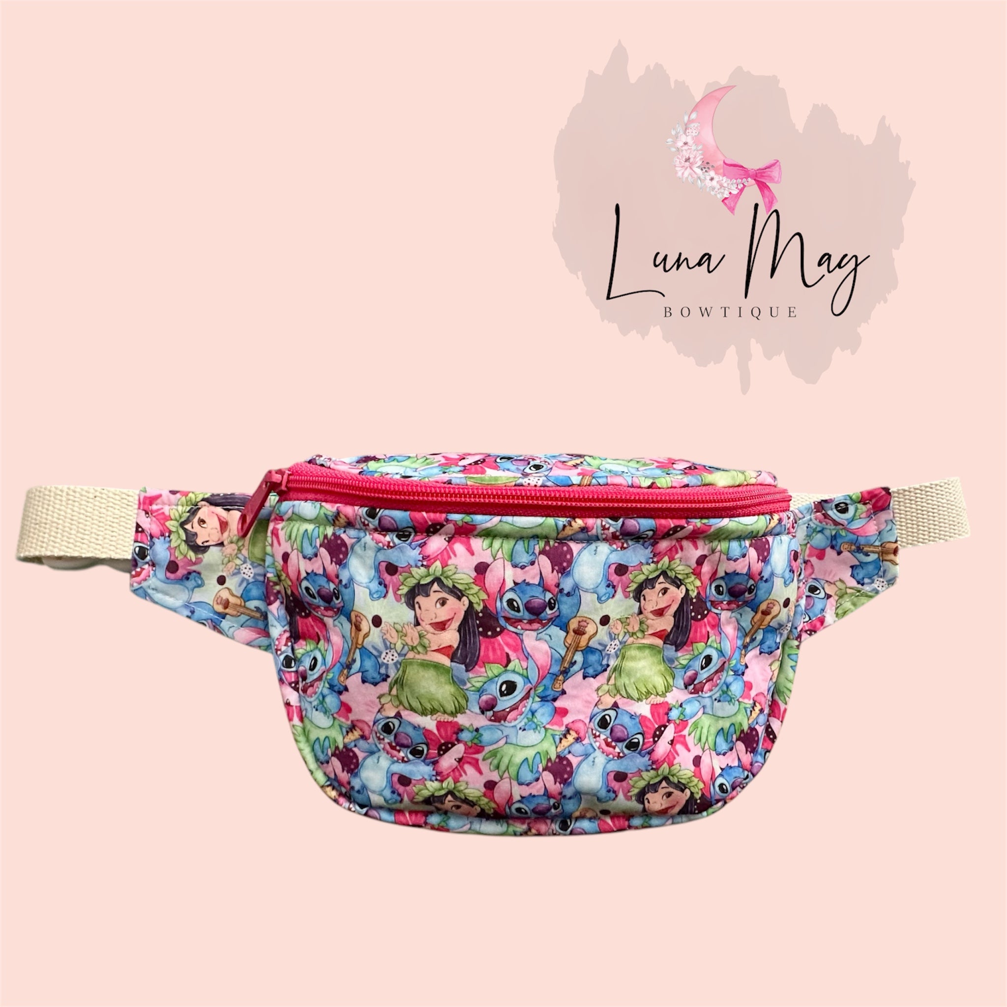 Blue Alien Crossbody Bag