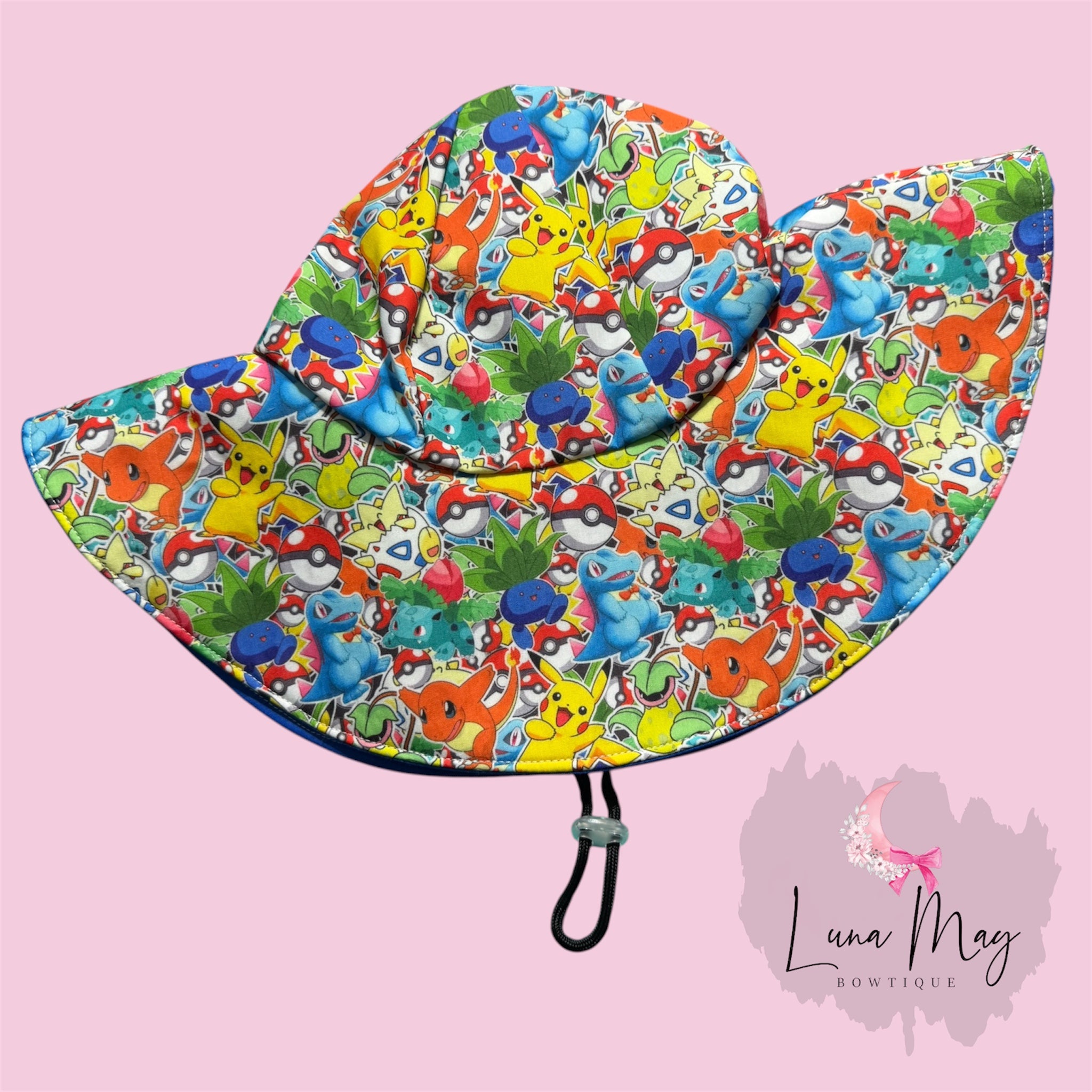 Catch Em All Sun Hat - Made to Order - Ships in 2 weeks