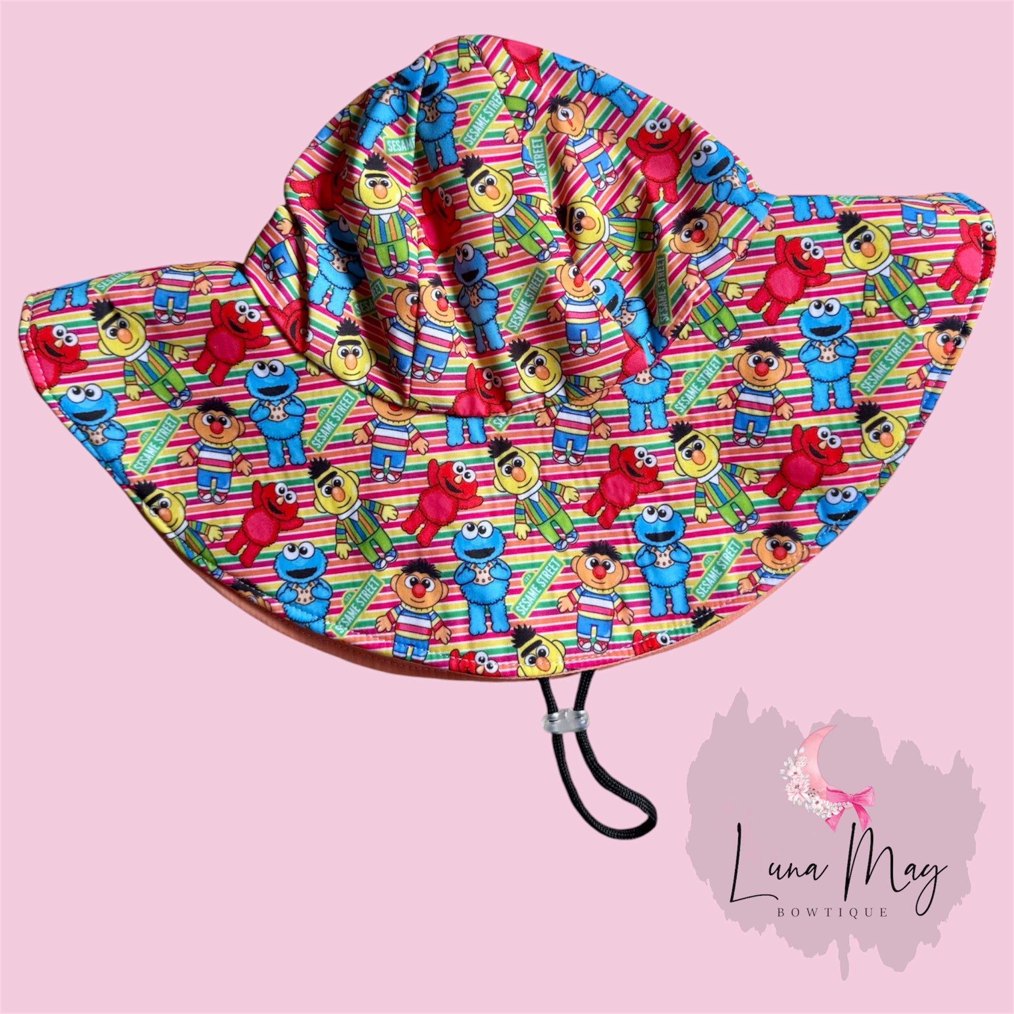 Colourful Friends Sun Hat - Made to Order - Ships in 2-4 weeks
