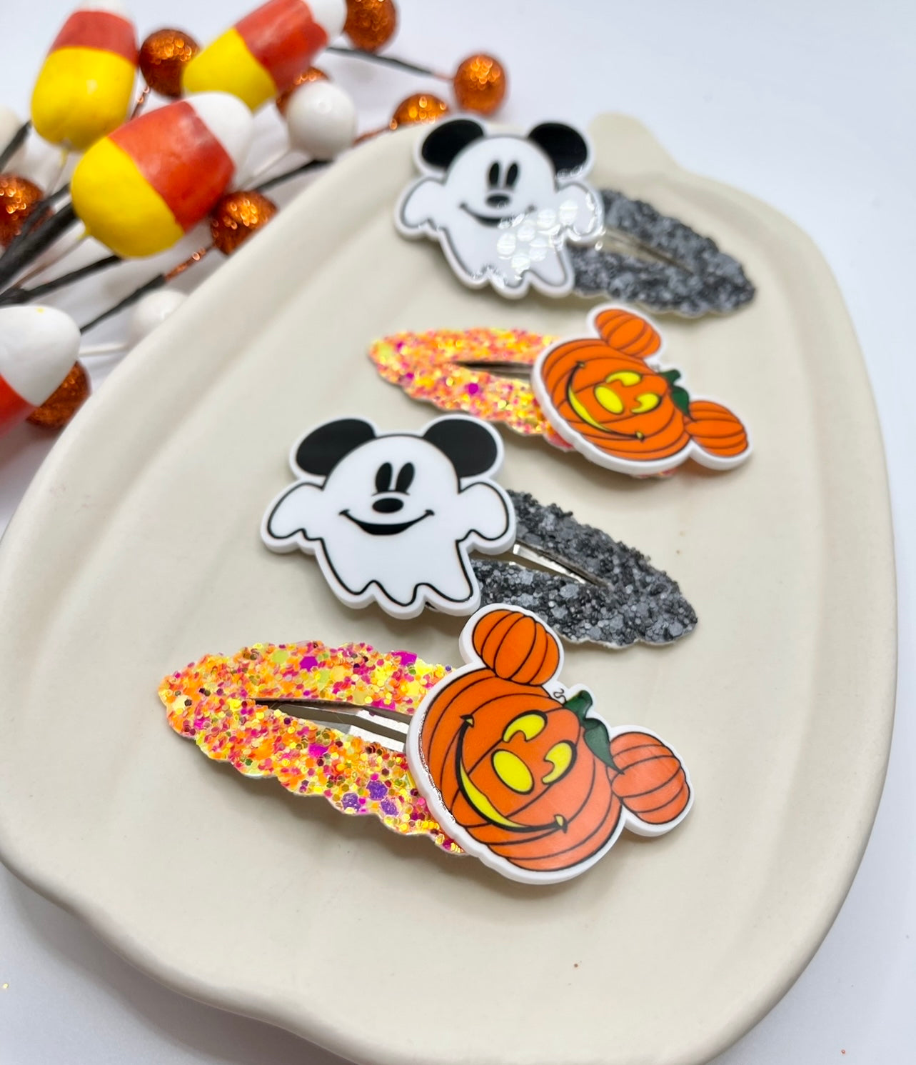 Mouse Ghost or Mouse Pumpkin  Snap Clip