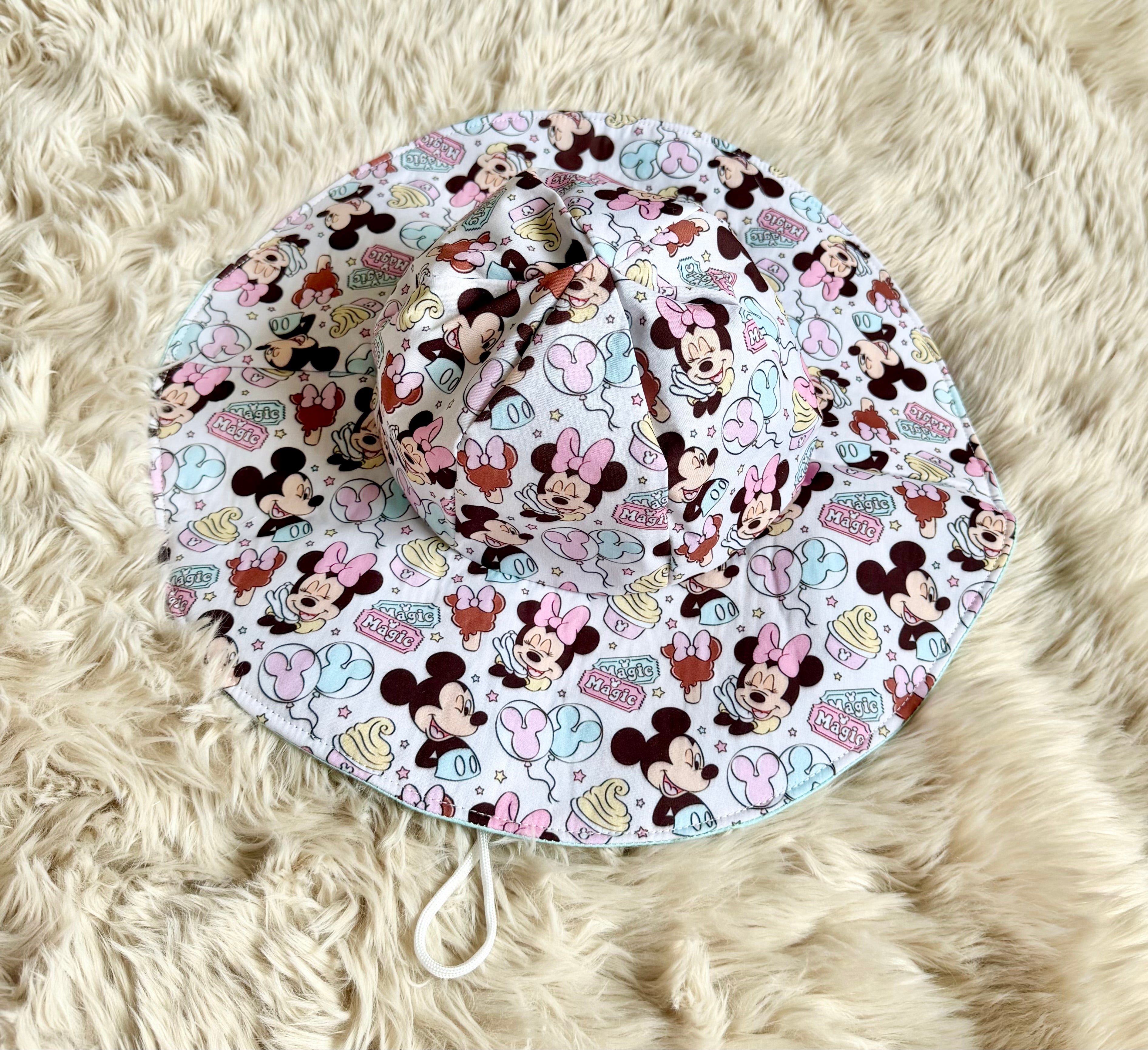Ice Cream Magic Sun Hat - Made to Order - Ships in 2-4 weeks