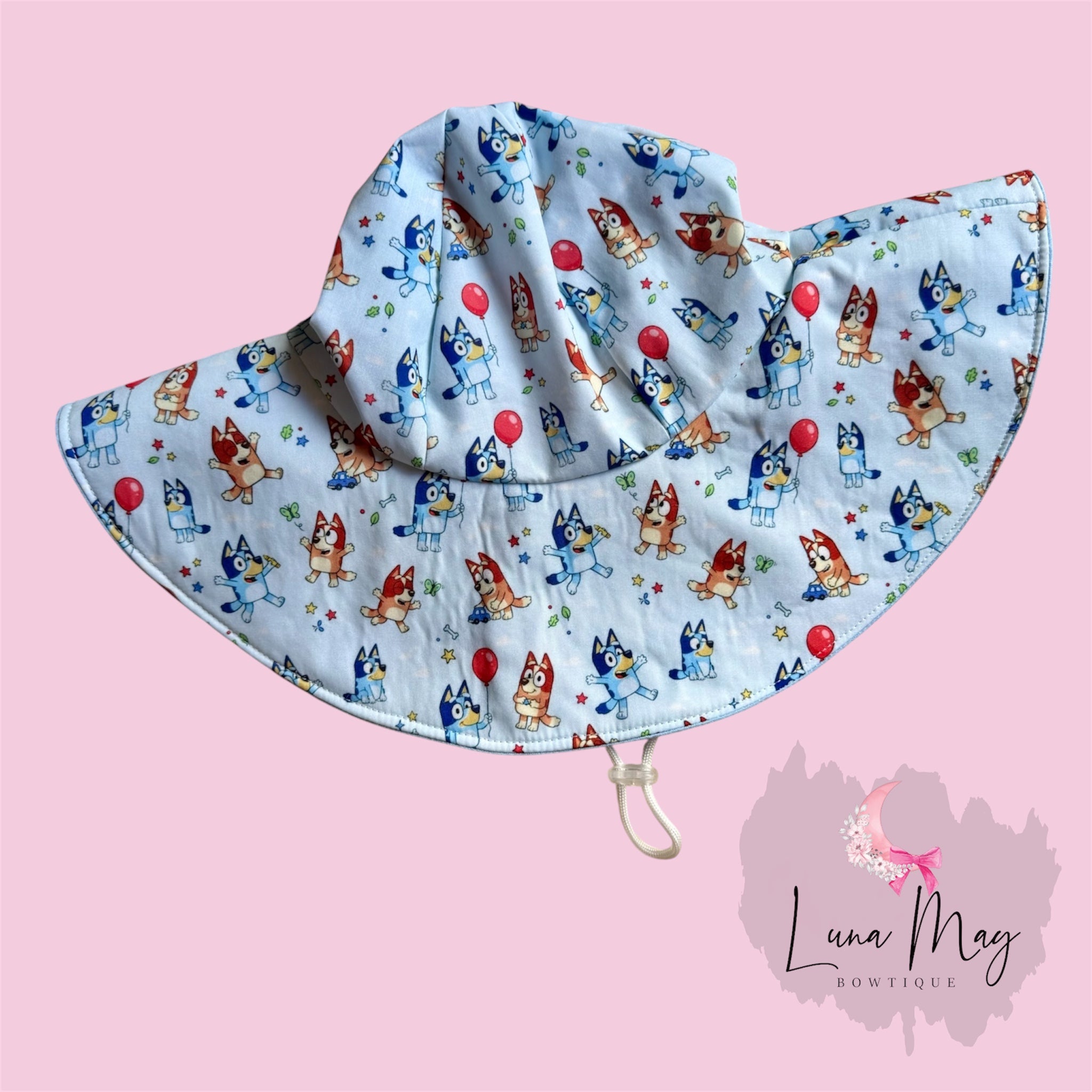 Dog Friends Sun Hat - Made to Order - Ships in 2 weeks