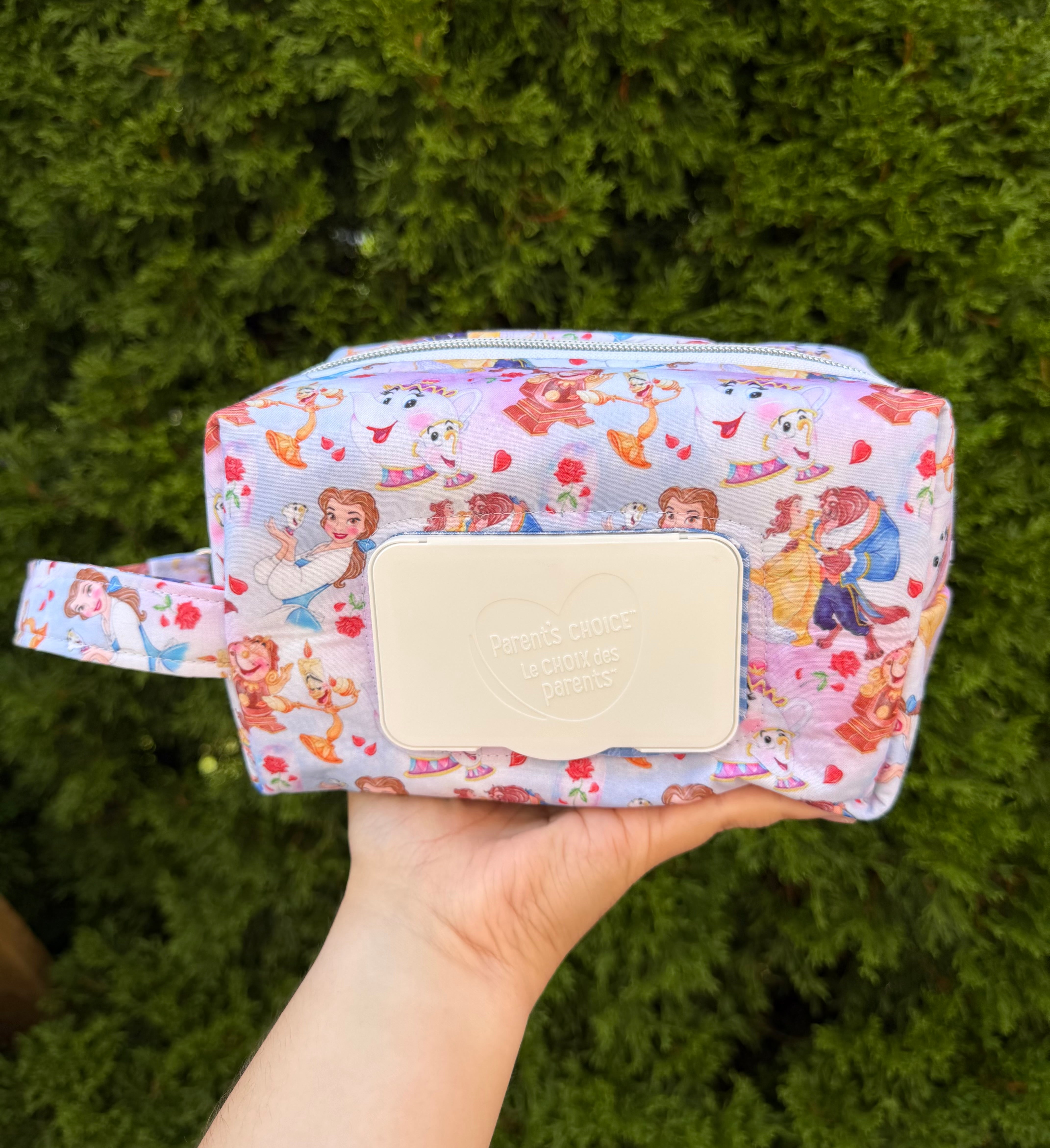 Princess Diaper and Wipe Pouch