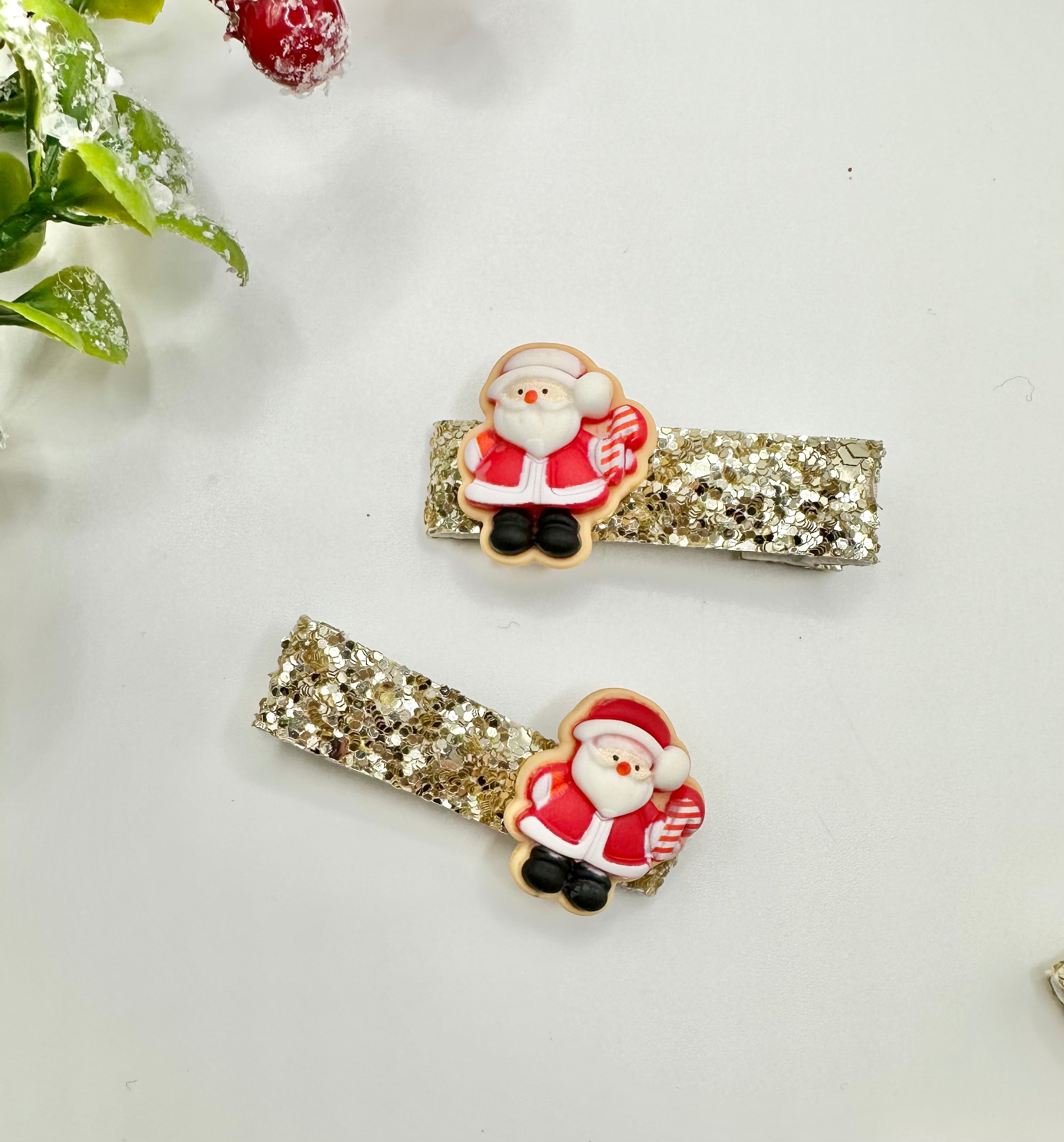 Christmas Clay Clip Set of 2